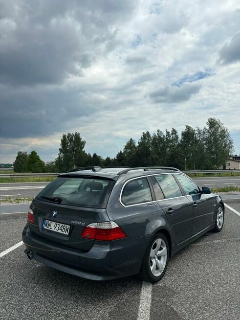 BMW seria 5E61 lift20D 177km 2008r.Automat, Skóry, Panorama Radzymin - zdjęcie 3