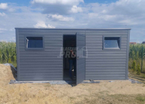 Domek ogrodowy - schowek 5,5x2 drzwi 2x okno Dach spad w tył  GP214 Inowrocław - zdjęcie 3