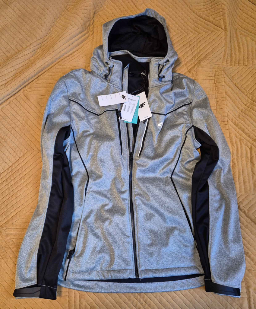 Męska kurtka softshell 4F H4L18-SFM005 Szara XL - Nowa! Bemowo - zdjęcie 3