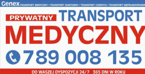 Transport medyczny sanitarny niepełnosprawnych Ambulans Karetka Iława Iława - zdjęcie 1
