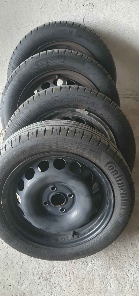 4X Felgi i Opony 15 do Toyota Aygo Citroen C1 Peugeot 108 Ciechanów - zdjęcie 1