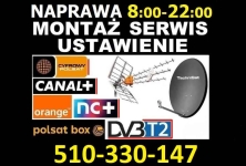 Montaż Anteny Ustawienie Anteny Naprawa anteny Serwis anten SAT DVBTV