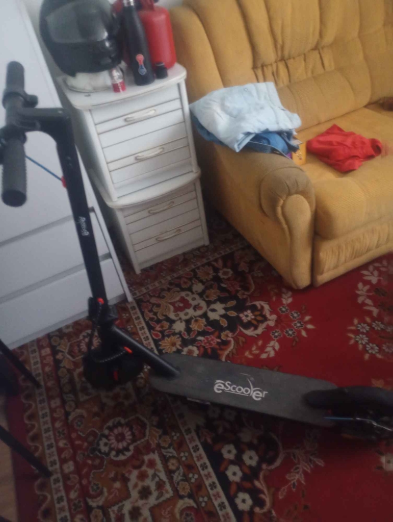Hulajnoga dwa lata. Rękowice - zdjęcie 4