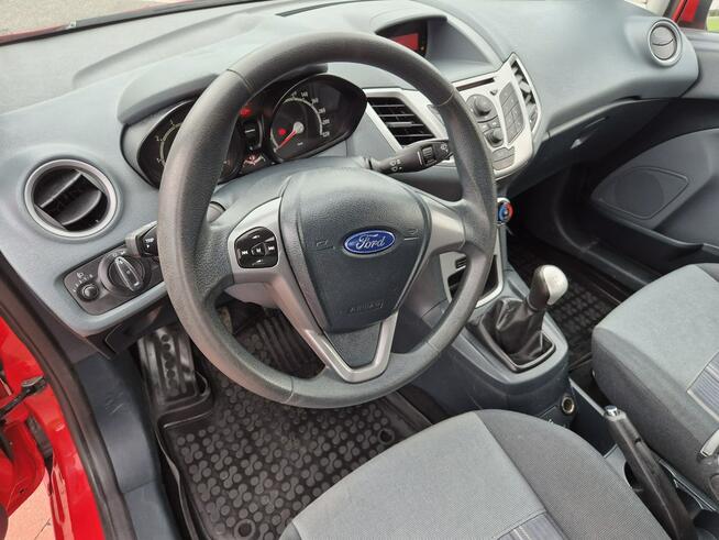 Ford Fiesta 1.2i 70KM Gaz KLIMA Zadbana Bez wkładu Do jazdy Zielona Łąka - zdjęcie 11