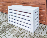 Osłona klimatyzatora 100x40x60cm Biała Zabudowa Klimatyzacji ID853 Leszno - zdjęcie 4