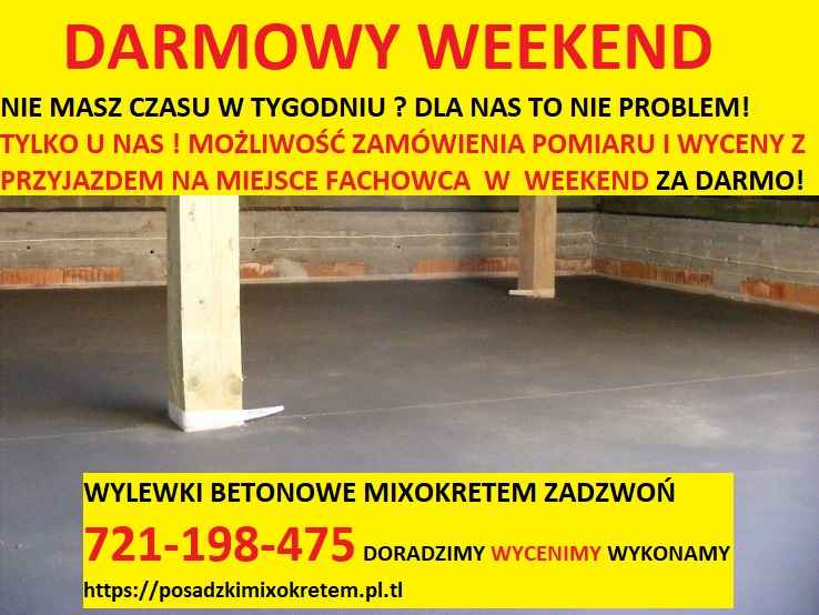Wylewki betonowe , Jastrych , Posadzki Mixokretem , Tarasy , balkony Łomianki - zdjęcie 5