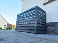 Osłona klimatyzatora - pompy ciepła 100x40x90 cm antracyt GP307 Radom - zdjęcie 7