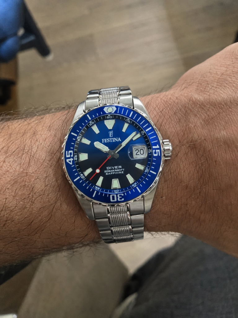 Zegarek męski FESTINA THE ORGINALS DIVER Krzyki - zdjęcie 1