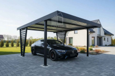 Carport V PREMIUM 4,5x4,5m Wypełnienie panelami Wiata  ID1183 Rawa Mazowiecka - zdjęcie 3