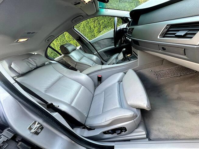 BMW E60 530i m54b30 231KM Automat Komforty Full Sedan Piękny Stan Wrocław - zdjęcie 9
