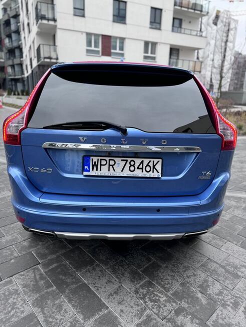 Volvo Xc60 2.0 306km niebieski 2015r. jasne skóry szyberdach Opacz-Kolonia - zdjęcie 4