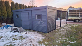 Carport + Pomieszczenie gospodarcze PREMIUM Wiata 6x7,5m CP135 Kraśnik - zdjęcie 4