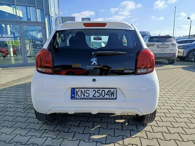 Peugeot 108 1.0 VTI 69KM, serwisowany ASO, faktura vat-marża Nowy Sącz - zdjęcie 5