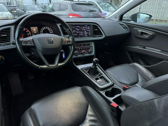 LEON 1.4 TSI 125KM  FULL LED navi PDC skóra SERWIS bezwypadkowy 2018 Tychy - zdjęcie 8