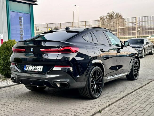 BMW X6 40d. All Black. Gwarancja 05.2027. Nowe opony. Po serwisie ASO. Węgrzce - zdjęcie 4