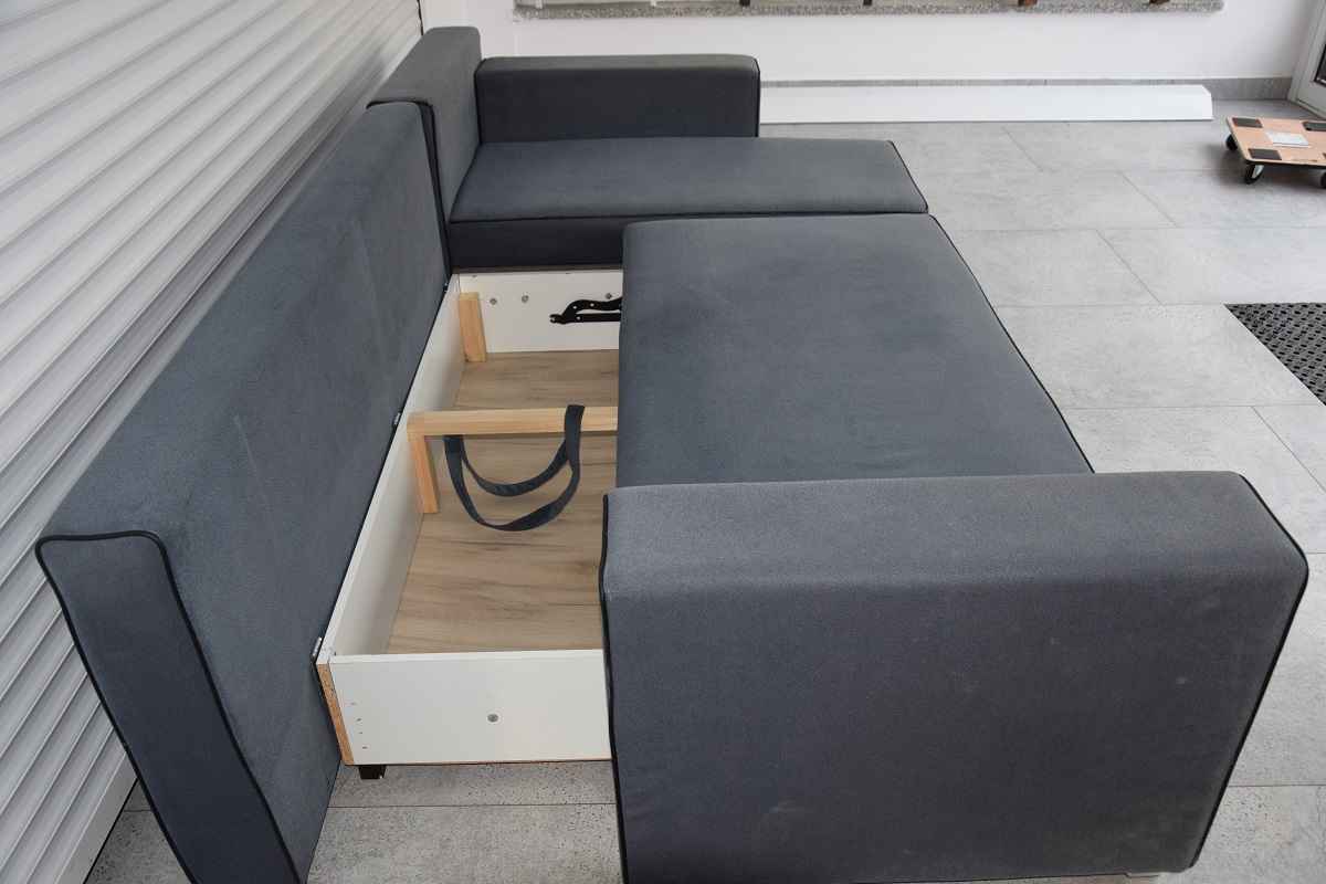 kanapa narożna z funkcją spania Olsztyn - zdjęcie 5