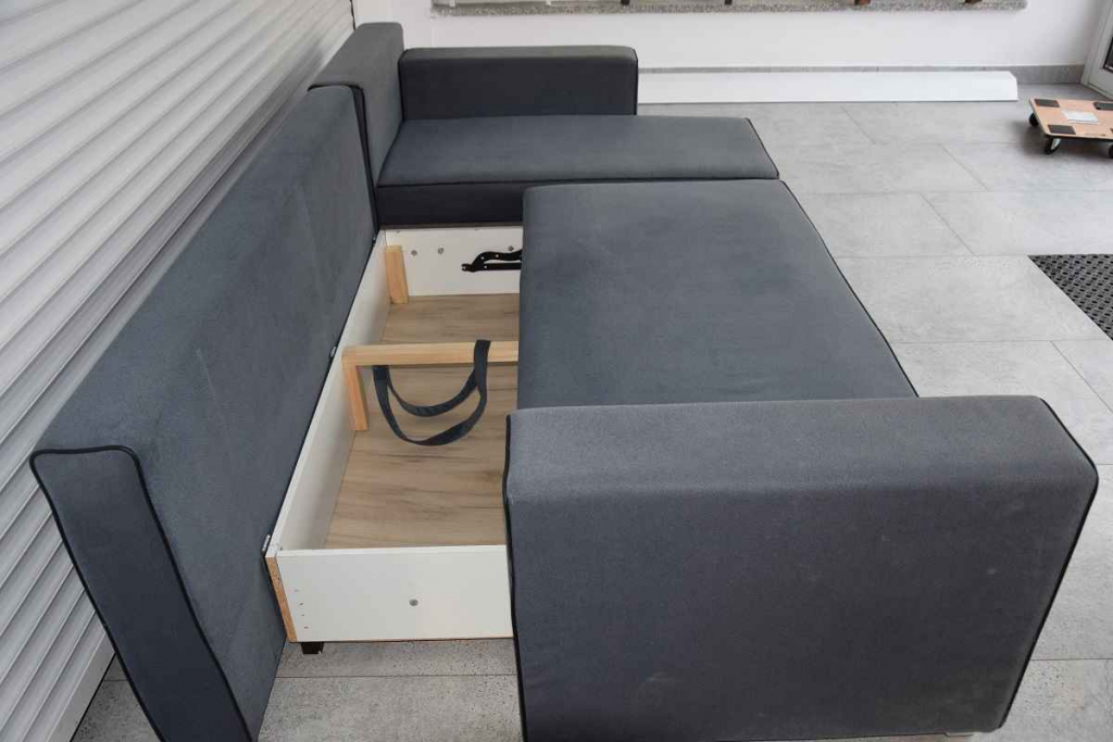 kanapa narożna z funkcją spania Olsztyn - zdjęcie 5