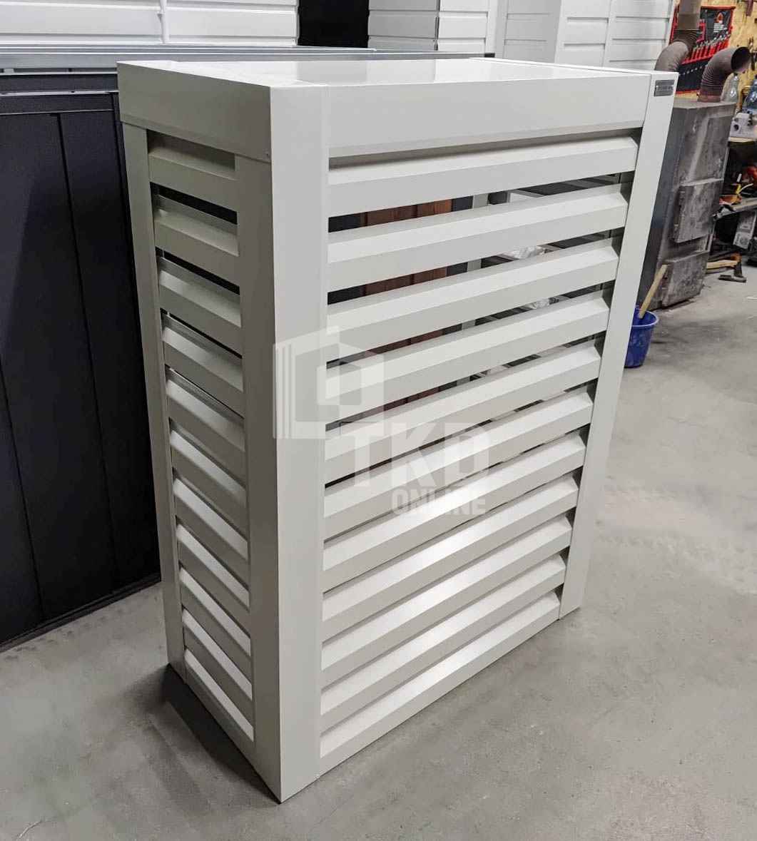 Osłona klimatyzatora – pompy ciepła 100x40x150 cm biały TKD445 Przemyśl - zdjęcie 2