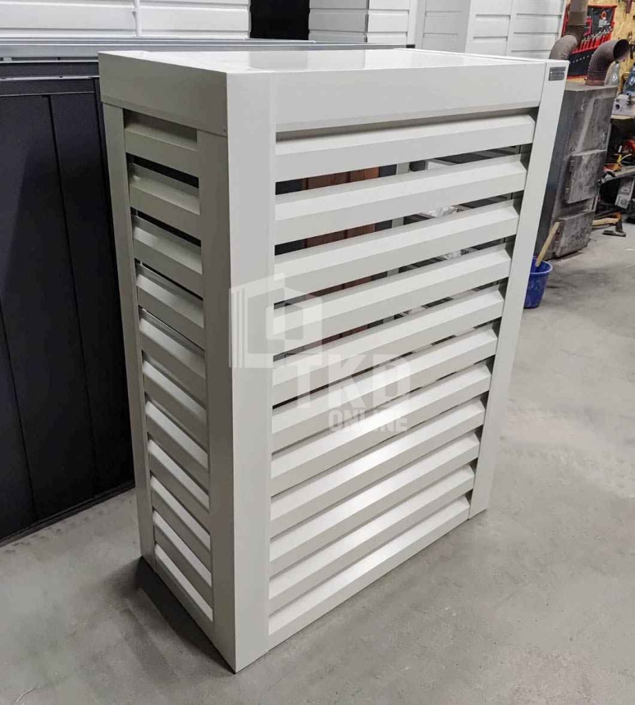 Osłona klimatyzatora – pompy ciepła 100x40x150 cm biały TKD445 Przemyśl - zdjęcie 2