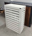 Osłona klimatyzatora – pompy ciepła 100x40x150 cm biały TKD445 Przemyśl - zdjęcie 4