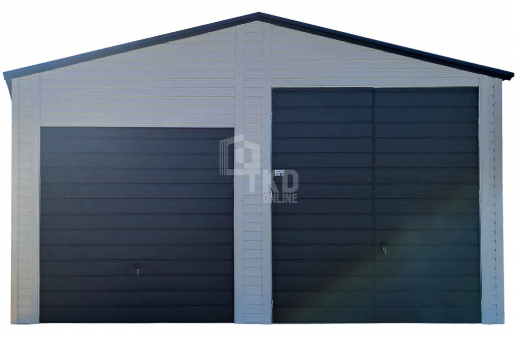 Hala 7,5x6m brama uchylna i dwuskrzydłowa 4x okno drzwi rynny TKD387 Nowy Dwór Mazowiecki - zdjęcie 1