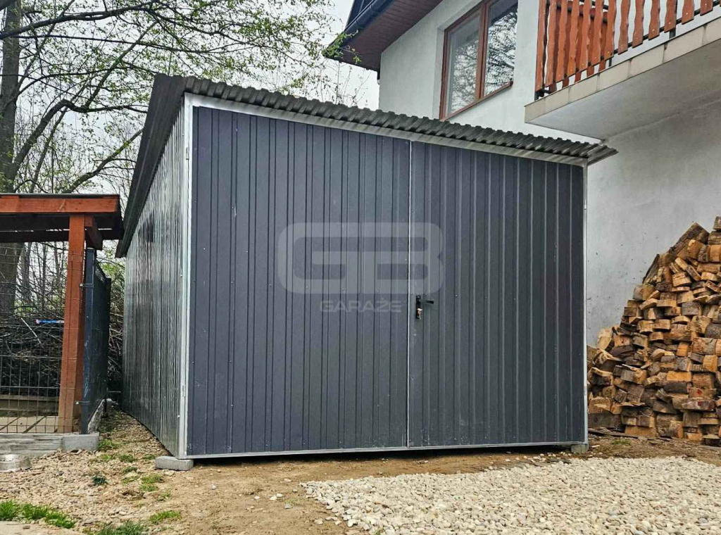 Blaszak 3×5 m II gat garaż na budowę konstrukcja wolnostojąca GB101 Kętrzyn - zdjęcie 4