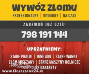 WYWÓZ ZŁOMU STALOWEGO, ELEKTRONICZNEGO, AGD Białystok OKOLICE. Białystok - zdjęcie 1