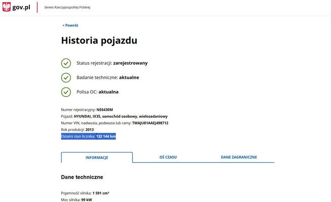 Hyundai ix35 Benzyna Zarejestrowany Ubezpieczony Elbląg - zdjęcie 2