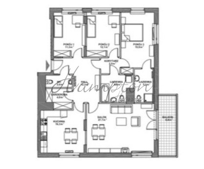 4 pokoje Marina Mokotów Mokotów - zdjęcie 9