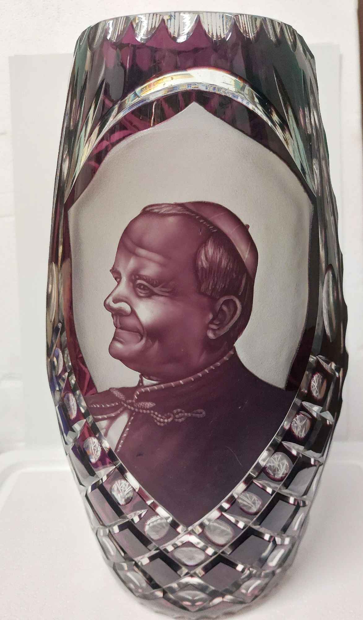 Sprzedam Jubileuszowy Limitowany Wazon Kryształowy- lata 80- Katowice - zdjęcie 1