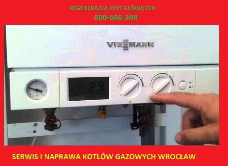 Płyta Viessmann Vitodens Vitopend 100 WH1B WH1D błąd F5 błąd 38:33 Wro Śródmieście - zdjęcie 1