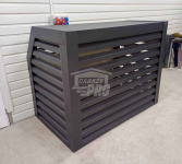 Osłona Pompy Ciepła 120x70x140cm Antracyt Zabudowa GP538 Rzeszów - zdjęcie 4